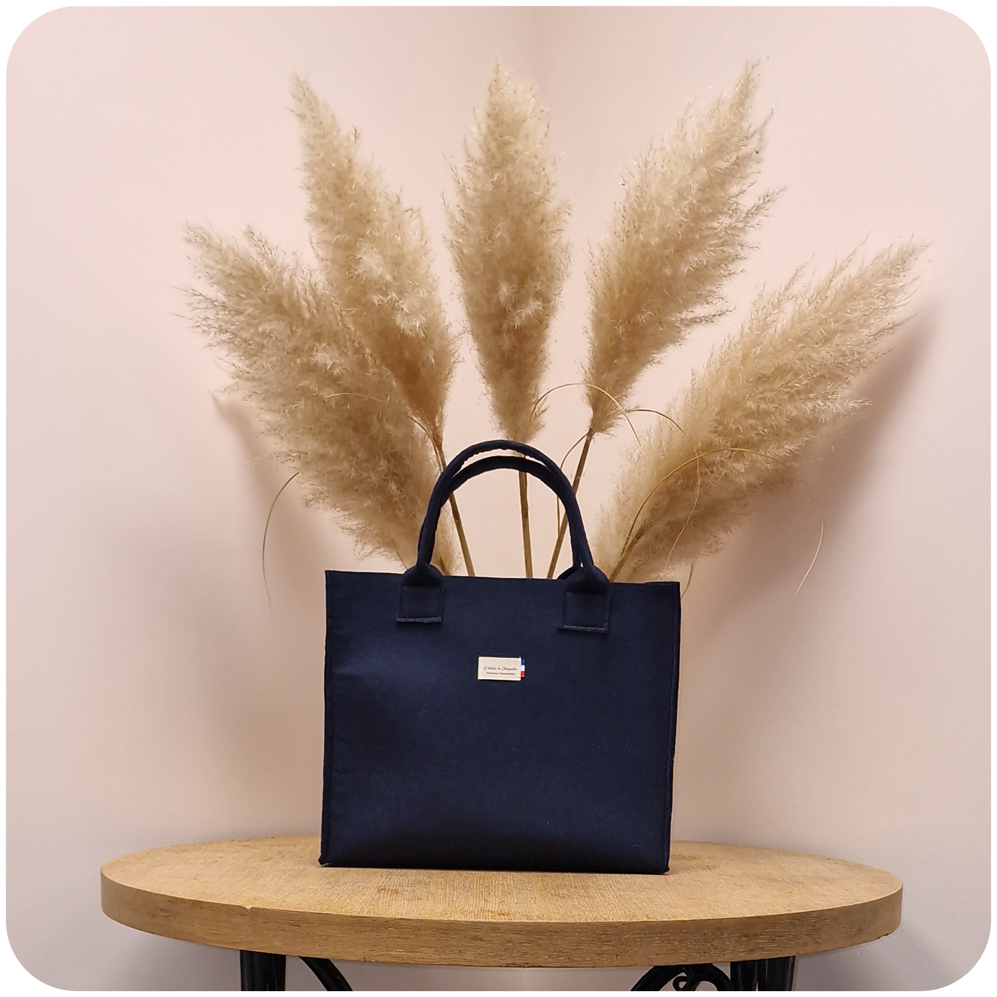 Petit sac à main en feutrine – Modèle S