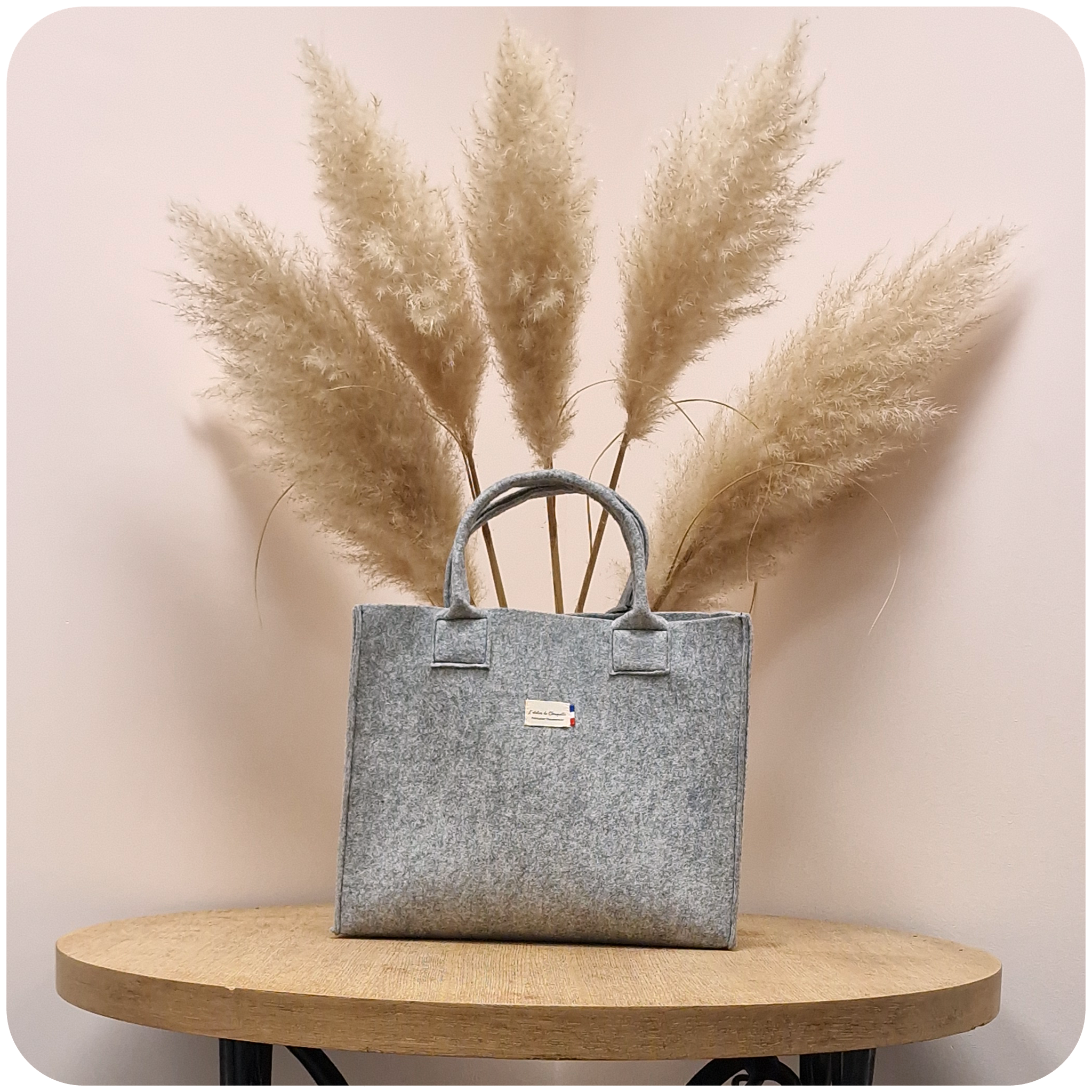 Petit sac à main en feutrine – Modèle S