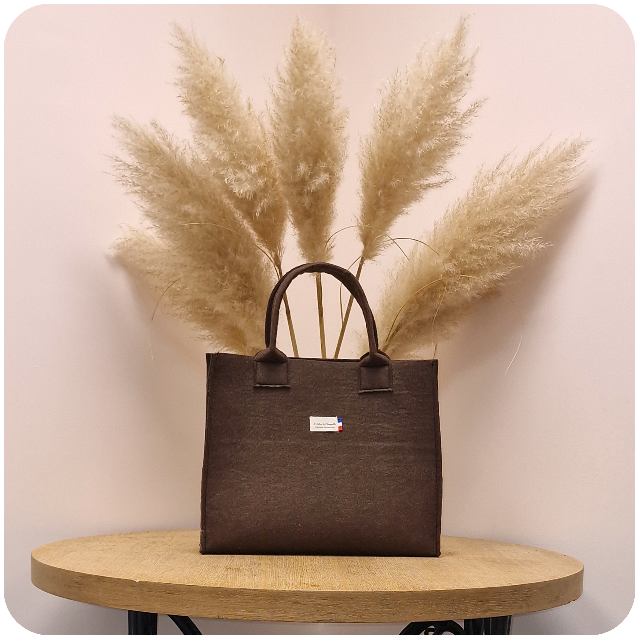 Petit sac à main en feutrine – Modèle S