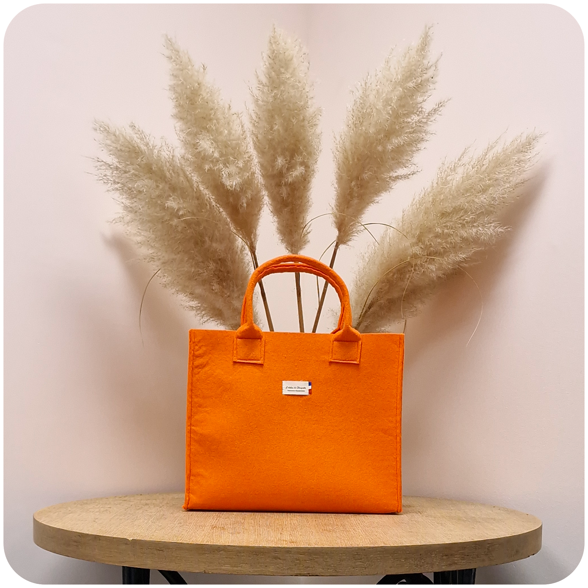Petit sac à main en feutrine – Modèle S