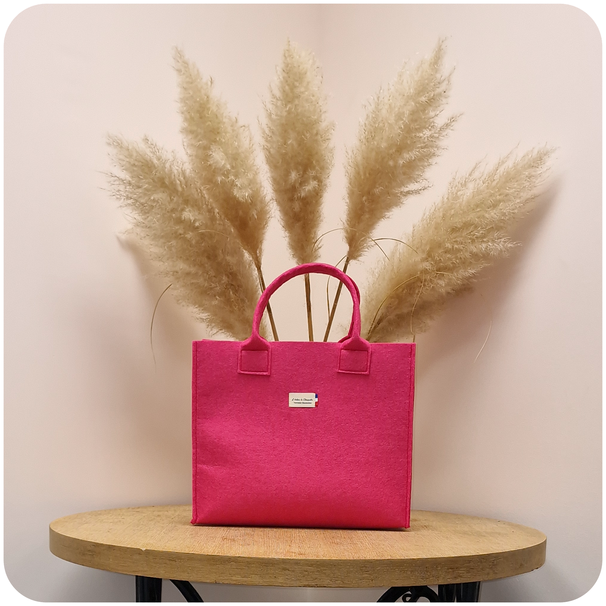Petit sac à main en feutrine – Modèle S