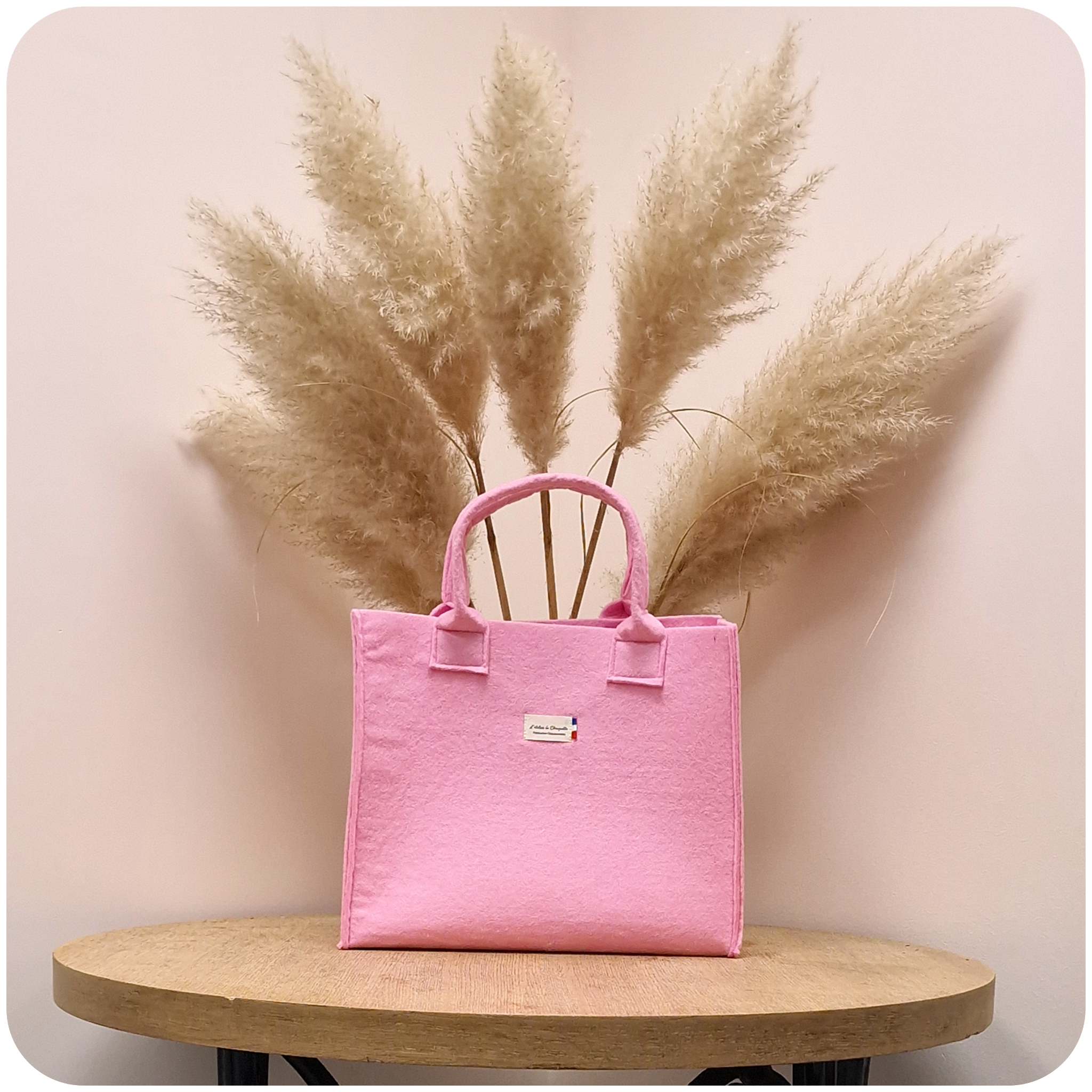 Petit sac à main en feutrine – Modèle S